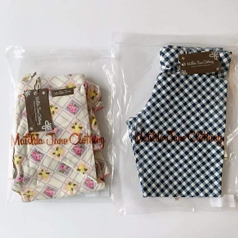 NWT Matilda Jane Girl Ruffle Leggings Bundle 8 Years 10 years or 12 years